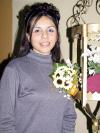 Verónica Araceli Ortega Chávez captada en una de sus despedidas de soltera realizada en días pasados.