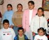 Salomón Nataniel Martínez acompañado de sus amiguitos y familiares, en el convivio de cumpleaños que le organizaron en días pasados sus papás.