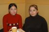 10 de febrero
 Tamara Araiza Godoy y Cristal González Vargas, en un café de la localidad.