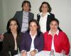  14 de febrero  
 Rocío González, Angelina Ruenes, Aracelí Martínez, Mary Tere Martín, Marcela González en la primera junta del Club Isabel la Católica.