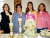 16 de febrero
Cristina Alicia Soto con Lilia Soto, Cristina Chávez y Alma Cervantes anfitrionas de su festejo.