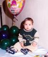 El pequeño David Esteban González Cabrero celebró su primer año de vida, con un agradable convivio infantil.