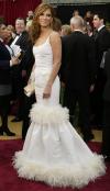 Renée Zellweger robó cámara y acaparó las miradas a su llegada.