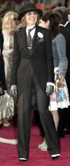 Djimon Hounsou, nominado por Tierra de Sueños llegó vestido de Gucci.