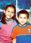 Azucena y Edgardo Ramírez García cumplieron nueve y siete años respectivamente y fueron festejados por sus padres.