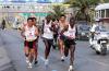 El mexiquense Procopio Franco (número 11), segundo lugarl del Maratón  de La Laguna y nuevo campeón nacional de maratón está satisfecho con su resultado aunque su objetivo primordial era vencer a los africanos.