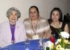 09 de marzo 
Vanesa González de Tamayo, Desdémona García de González  y Gloria Humphrey de Ruiz.