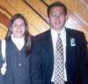 28 de marzo 
América y Fernando Rangel Gutiérrez, captados en pasado acto académico en la Ciudad de México.