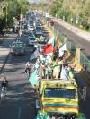 Corazón verde | Megamarcha en apoyo al Santos