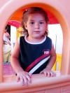 Luisa Fernanda Contreras G., captada en una fiesta infantil en días pasados.