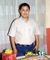 Mario Alejandro Garay Contreras, el día que cumplió once años de vida.