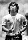 Foto de archivo del juego contra Inglaterra celebrado en México en 1986