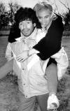Este gráfico muestra a Maradona llorando junto a su hija Dalma