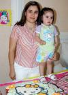 21 de abril 
 Valeria Jimena Limones Montañez acompañada de su mamá, María de Lourdes Montañez de Limones, en la fiesta infantil que le ofreció por su cumpleaños.