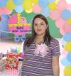 Claudia Bretado de Artea recibió regalos varios para su bebé, la cual será niña y nacerá los primeros días del mes de mayo.