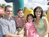  07 de mayo  
Los pequeños Carlos y Natalia Cabranes Castro cumplieron cinco y tres años de vida y fueron festejados por sus papás Carlos y Patricia.