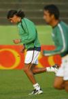 Santos Laguna entrenó en el Estadio del Club Atlético Banfield en Buenos Aires, Argentina, con miras al partido que sostendrá mañana contra River Plate en el Estadio Monumental, en el juego de vuelta de octavos de final de la Copa Libertadores.