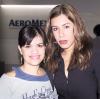 Daniela Carrillo y Luisa Fernanada Correa viajaron con destino a Cancún.