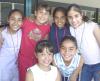 Luisana Campos, Mariana Valles, Alfonsina Bernal, Sabina Valles, Alejandra Martos y Dania Álvarez, en pasado festejo social.