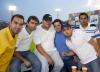 Alberto Blanco, José León, Juan Carlos Pamanes, Alberto Mora, José Estrada y Roberto Barrios se deleitaron con el partido entre Vaqueros Laguna y Toros de Tijuana.