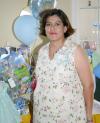 Mónica Isabel Aguayo de Lastiri captada en la fiesta de regalos que le ofrecieron por el próximo nacimiento de su bebé
