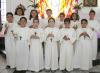 Alumnos del Istituto Pierre Faure recibieron la Sagrada eucaristía de la comunión de manos del R.P. Jena Claude Sauzet en la Capilla del Centro Saulo.