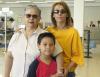  19 de Junio   Brenda Rosas voló con destino a  Tijuana y fue despedida por Guadalupe Elías