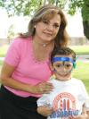 El pequeño Francisco Javier Santa Cruz celebró su tercer cumpleaños, con un divertido convivio infantil ofrecido por su mamá Claudia Rivas Ortiz.
