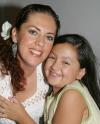 Adriana de Aguilera y su hija Natalia Aguilera.