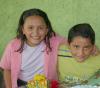 Frida y Aldaír Peralta González festejaron sus diez y nueve años de vida, respectivamente, con un divertido convivio infantil.