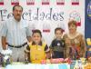 Gerardo y Walter Cebeño Ordaz disfrutaron de una divertida fiesta de cumpleaños, ofrecida por sus abuelos, Ricardo Ordaz y Juana María Muñoz