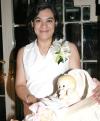 Gricelda Ivett Aguilar Silveyra recibió numerosos obsequios, en la fiesta de canastilla que se le ofreció al bebé que espera.