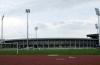 Vista general del Estadio Karaiskaki, una de las sedes de los Juegos Olímpicos del 2004 a celebrarse en Atenas, Grecia.