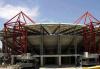 Vista general del Estadio Karaiskaki, una de las sedes de los Juegos Olímpicos del 2004 a celebrarse en Atenas, Grecia.