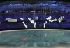 La Grecia clásica y moderna se fundieron en un espectáculo de agua, luz y sonido en la primera parte de la ceremonia inaugural.