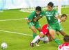 14 de agosto de  2004
Las selecciones de México y China empataron a un gol en partido celebrado en el estadio Pampeloponnislako correspondiente al Grupo F del futbol femenil de los Juegos Olimpicos Atenas 2004.
Foto: AP