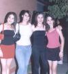 Caro Flores, Karina Quintanilla, Fahra Zarur y Luisa Flores.