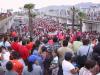 Una marcha multitudinaria que se llevó a cabo por las principales arterias y que culminó con una concentración masiva debajo de los puentes que unen a Torreón y Gómez Palacio.