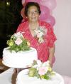 Sra. Micaela Vilal de García celebró su 80 aniversario de vida y su familia