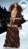 El desfile Dior de pret-a-porter para la primavera-verano 2005 fue la pasarela más llamativa de París.