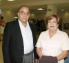 Alfonso Gómez y Lidia Montoya de Gómez viajaron a la Ciudad de México para antender asuntos de negocios