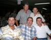  16 de octubre de 2004

Mauricio Treviño, Javier De Nigris, Gerardo Dueñes, Guillermo Saldaña y Arturo Estrada.