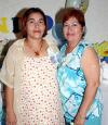 Elvira del Pilar Rojas Prieto disfrutó de una fiesta de canastilla, para el bebé que espera.