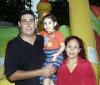 Sergio Diosdado Beltrán celebró su octavo cumpleaños, con una merienda que le prepararon sus papás