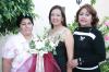 Laura Priscila de González y María Elena López le ofrecieron una despedida a Marina Perla González López, por su próxima boda con Daniel Ruvalcaba Ochoa.