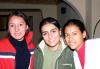 Karina Aldape, Cristina Sandoval e Irene Ramírez.