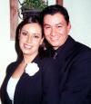 Sr. Carlos Alejandro González Rodríguez y Srita. María Guadalupe de la Torre Carreón contrajeron matrimonio civil el sábado 23 de octubre de 2004.