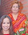 Irma Paola Ramírez Canales el día de su despedida de soltera