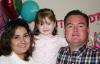 Sofía Bautsta Martínez celebró su segundo añio de vida con una merienda que le prepararon sus papás