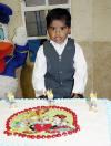 Víctor Morales Reyes el día de su cumpleaños
